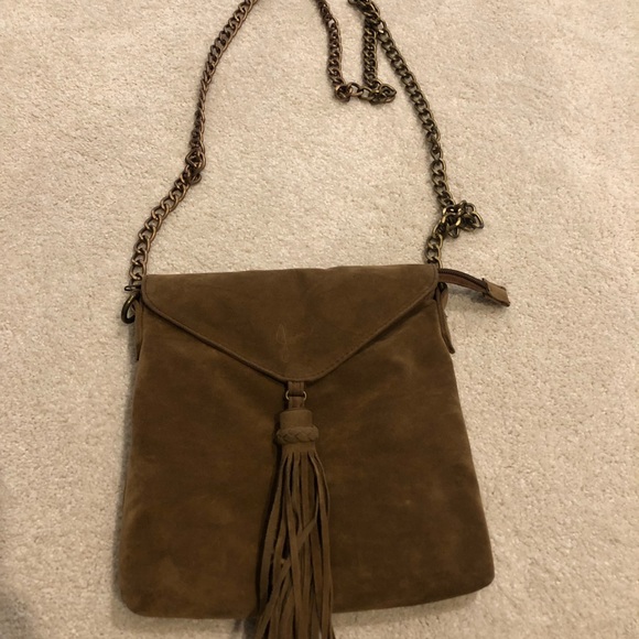 Joie Handbags - NWOT Faux Suede Joie Crossbody